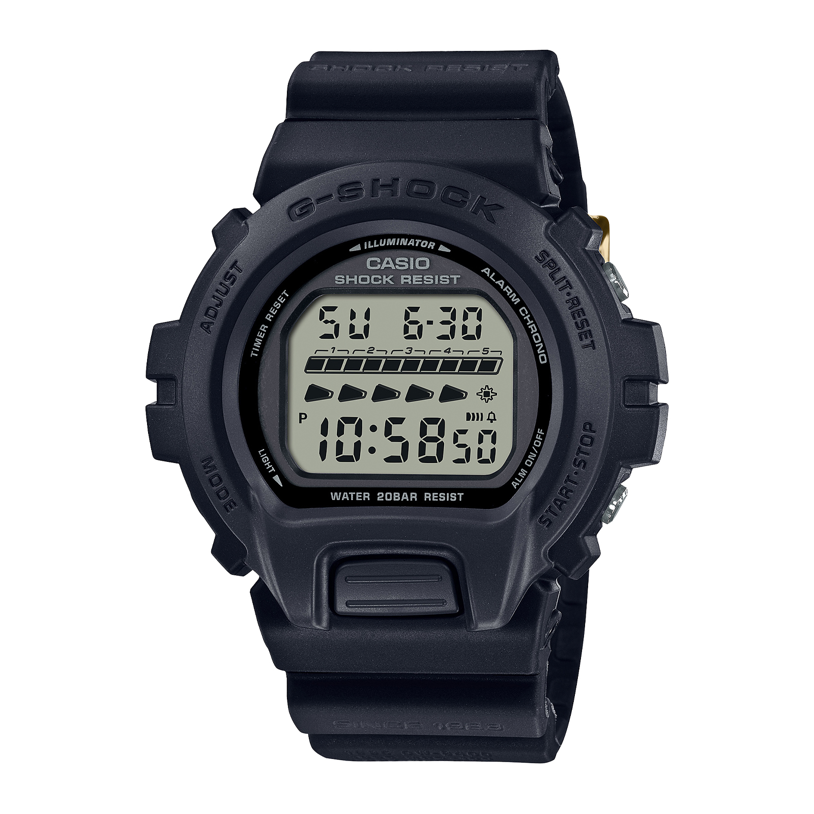 Reloj G-SHOCK DW-6640RE-1D Resina Hombre Negro