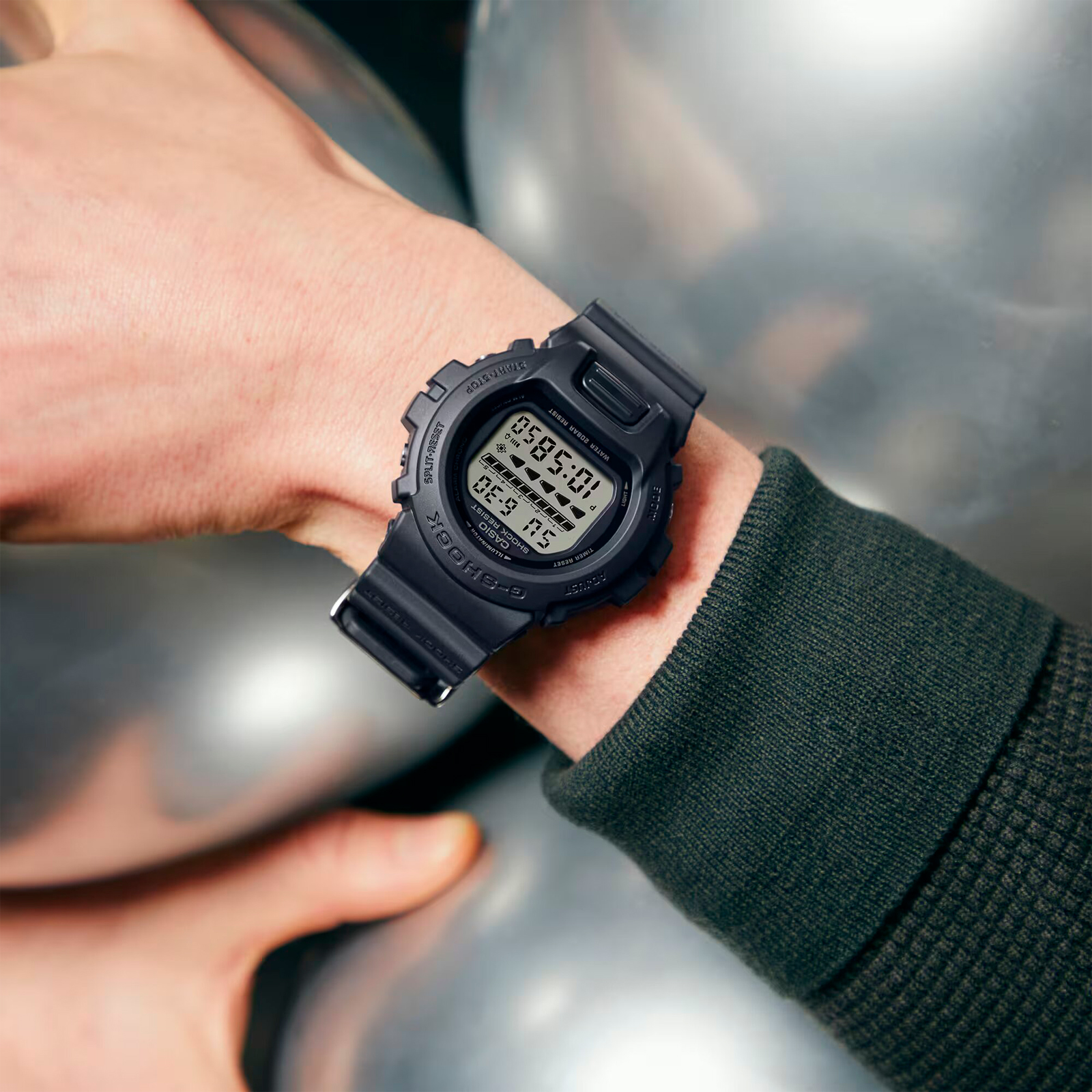 Reloj G-SHOCK DW-6640RE-1D Resina Hombre Negro