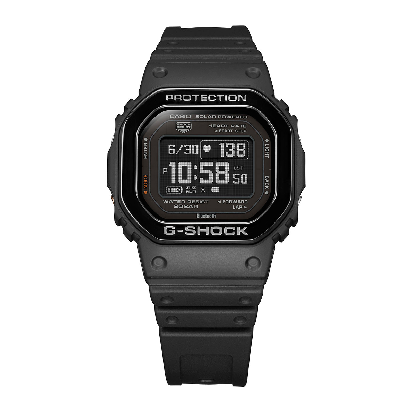 Reloj G-SHOCK DW-H5600MB-1D Resina/Acero Hombre Negro