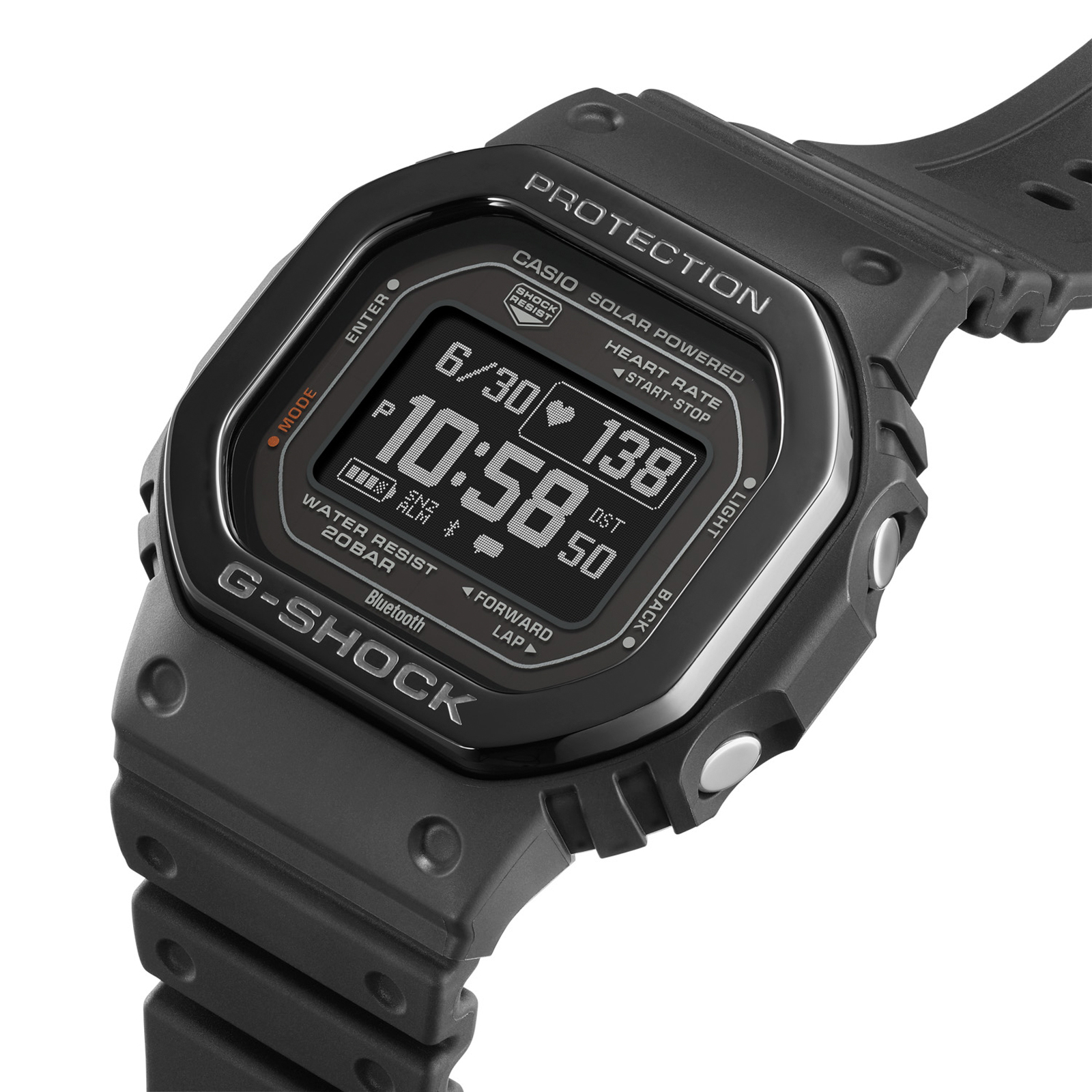 Reloj G-SHOCK DW-H5600MB-1D Resina/Acero Hombre Negro