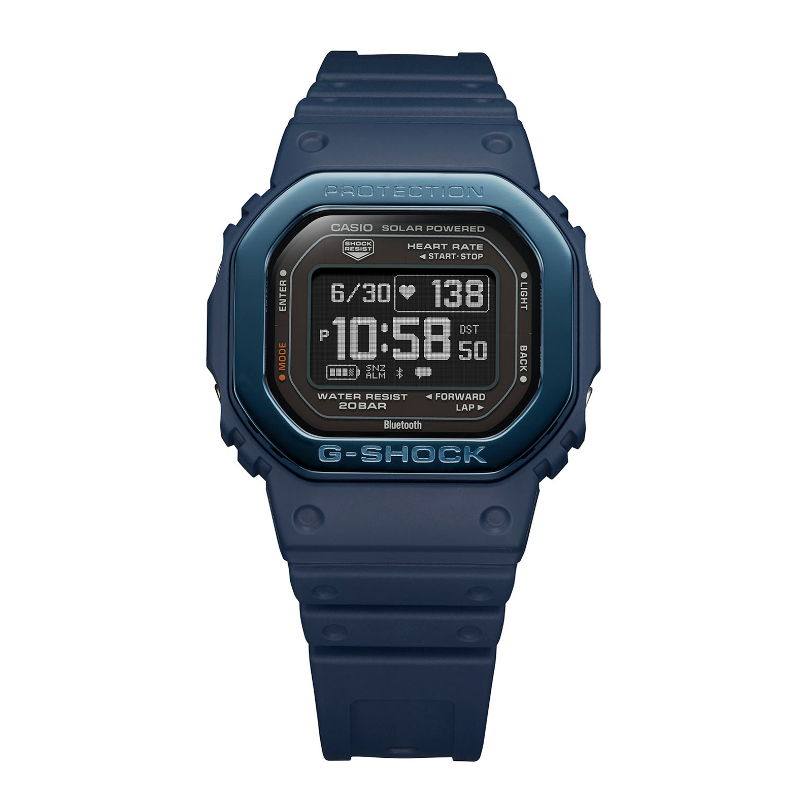 Reloj G-SHOCK DW-H5600MB-2D Resina/Acero Hombre Azul