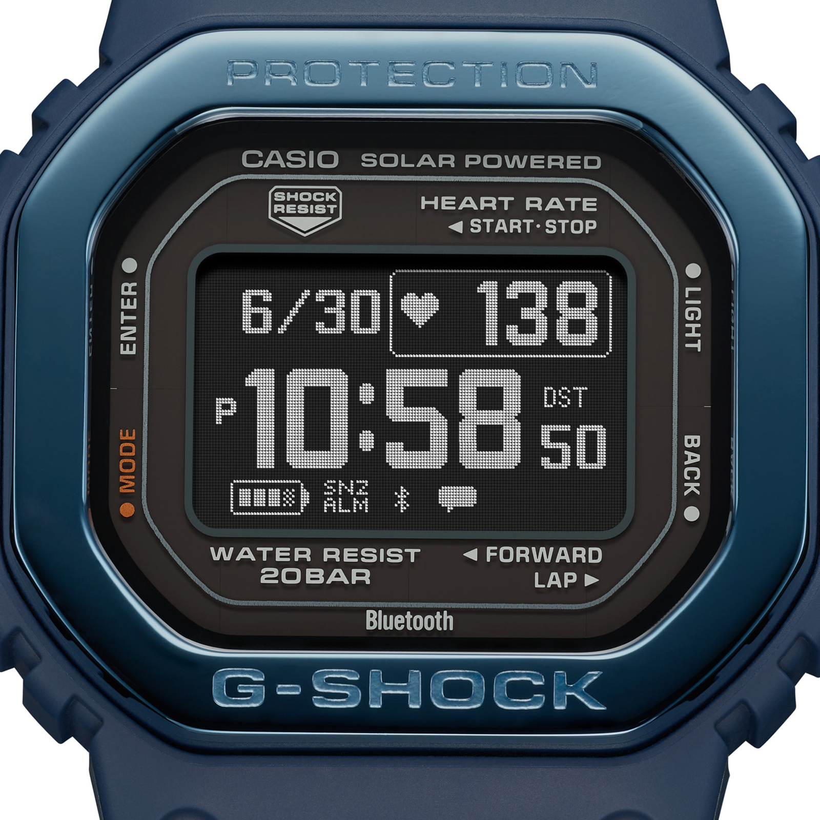 Reloj G-SHOCK DW-H5600MB-2D Resina/Acero Hombre Azul