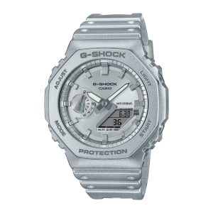 Reloj G-SHOCK GA-2100FF-8A Carbono/Resina Hombre Plateado