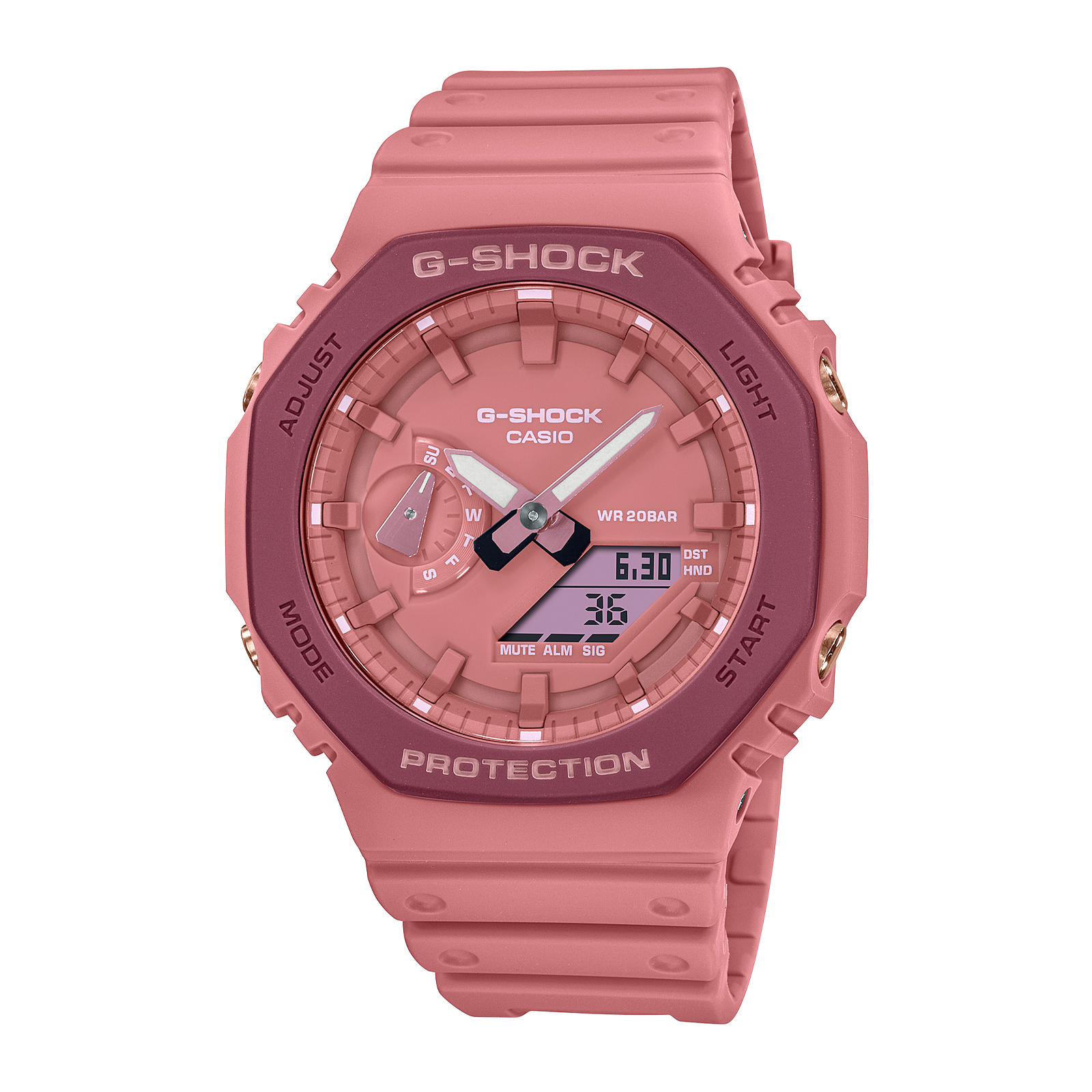 Reloj G-SHOCK GA-2110SL-4A4 Carbono/Resina Mujer Rosado