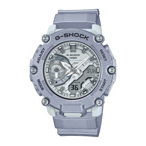 Reloj G-SHOCK GA-2200FF-8A Carbono/Resina Hombre Plateado