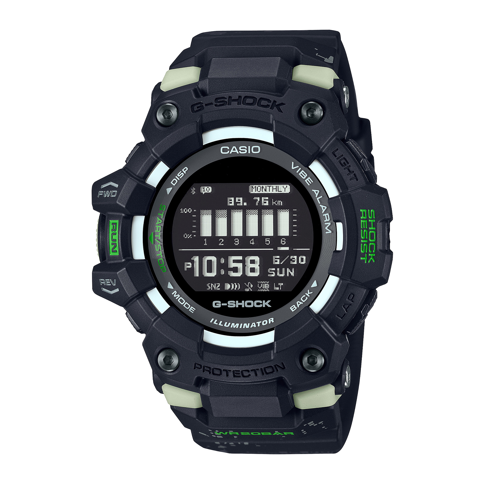 Reloj G-SHOCK GBD-100LM-1D Resina Hombre Negro