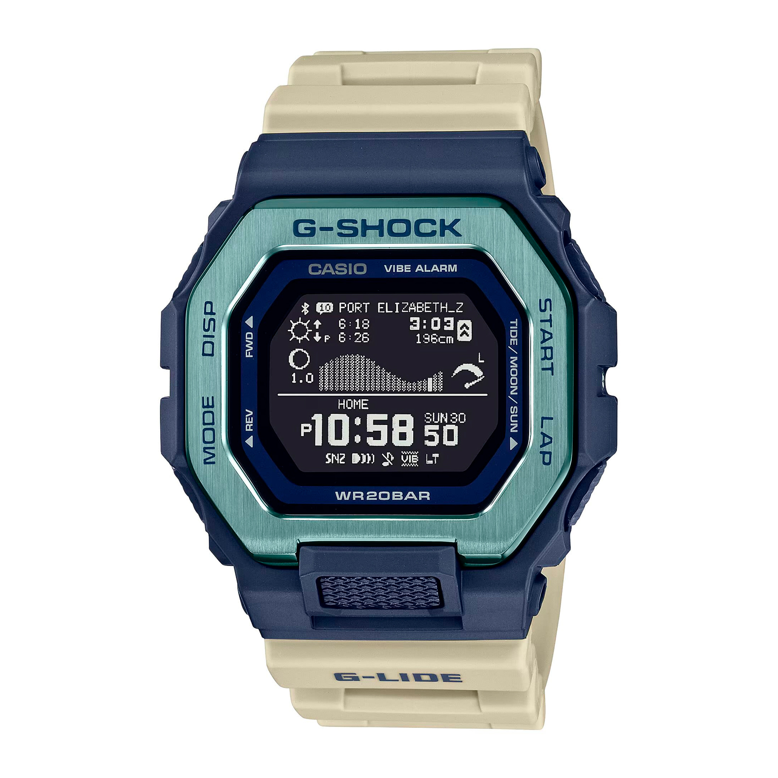 G-Shock - Reloj deportivo para hombre, resina, color negro