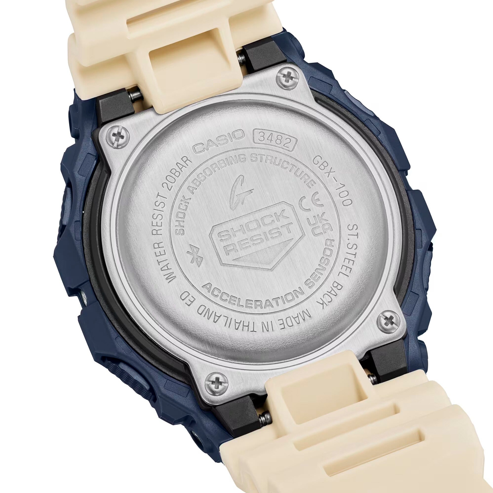 Reloj G-SHOCK GBX-100TT-2D Resina Hombre Azul