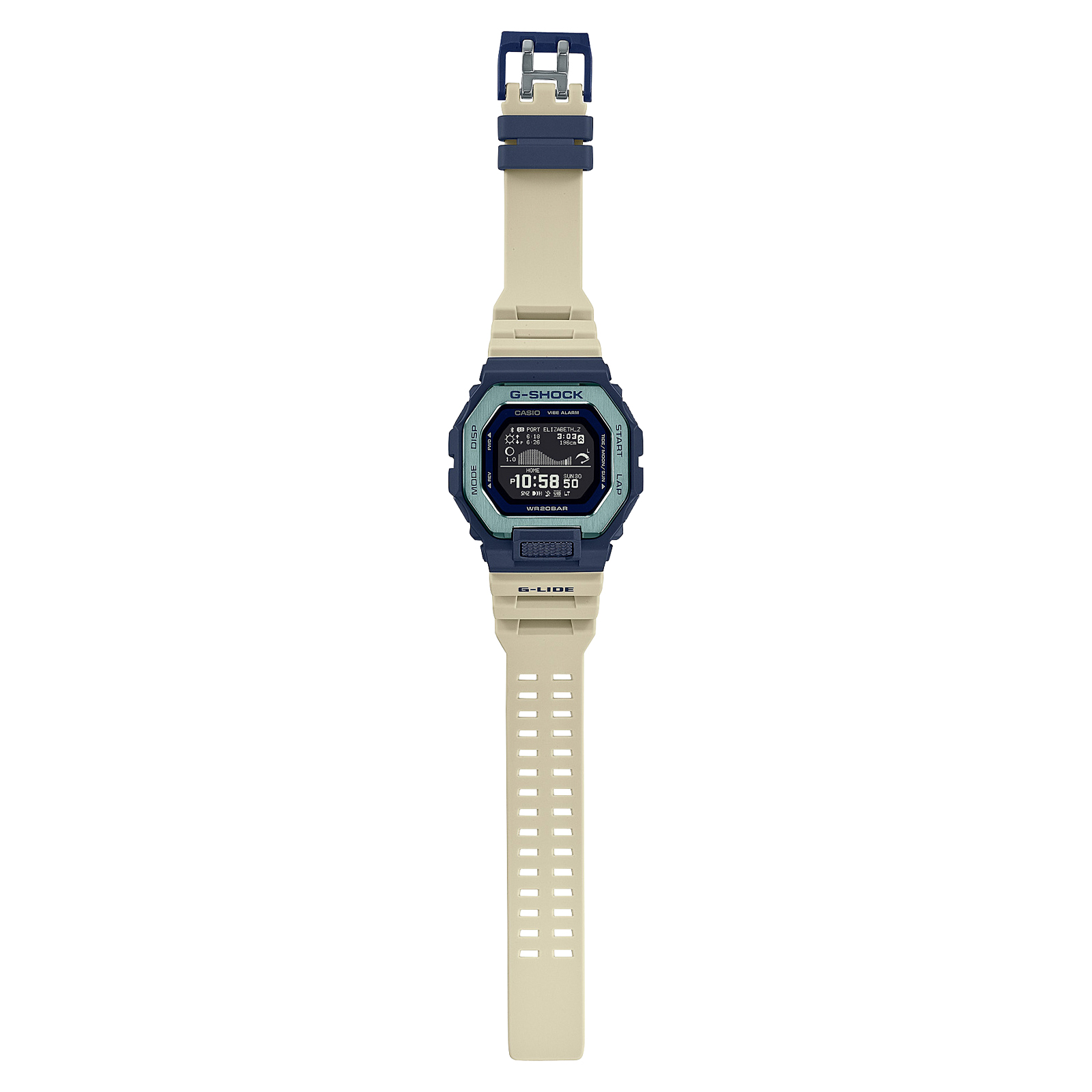 Reloj G-SHOCK GBD-100-2DR Resina/Aluminio Hombre Azul - Btime