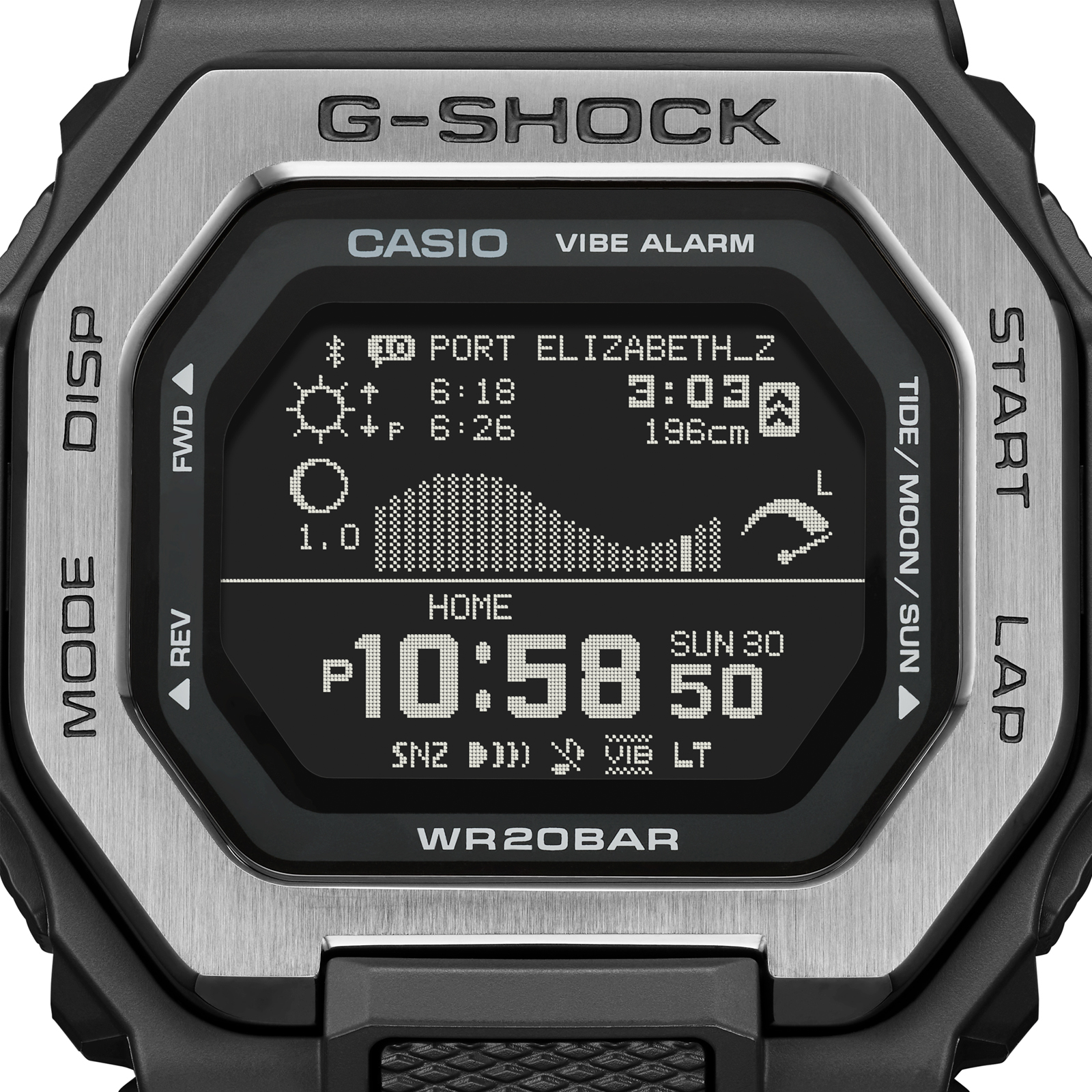 Reloj G-SHOCK GBX-100TT-8D Resina Hombre Gris