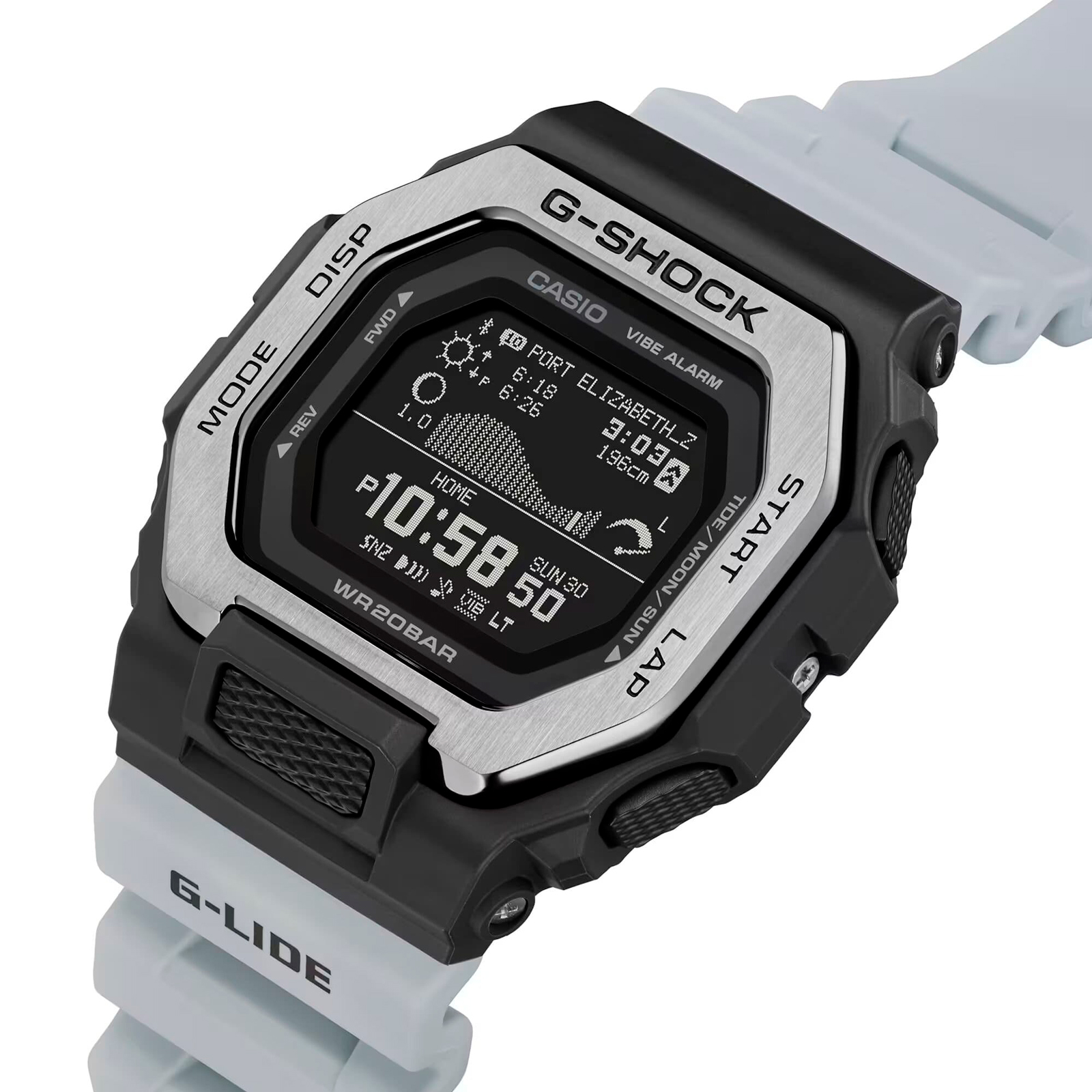 Reloj G-SHOCK GBX-100TT-8D Resina Hombre Gris