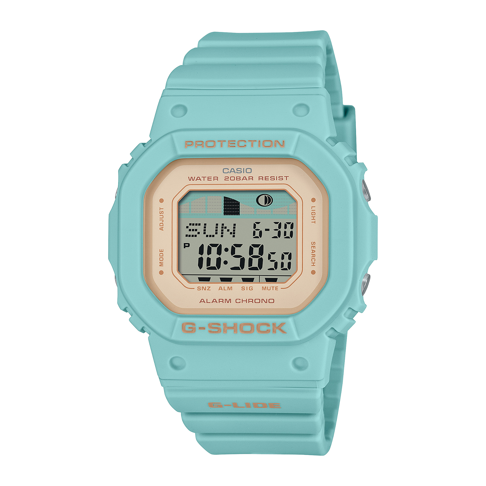 Reloj G-SHOCK GLX-S5600-3D Resina Hombre Celeste
