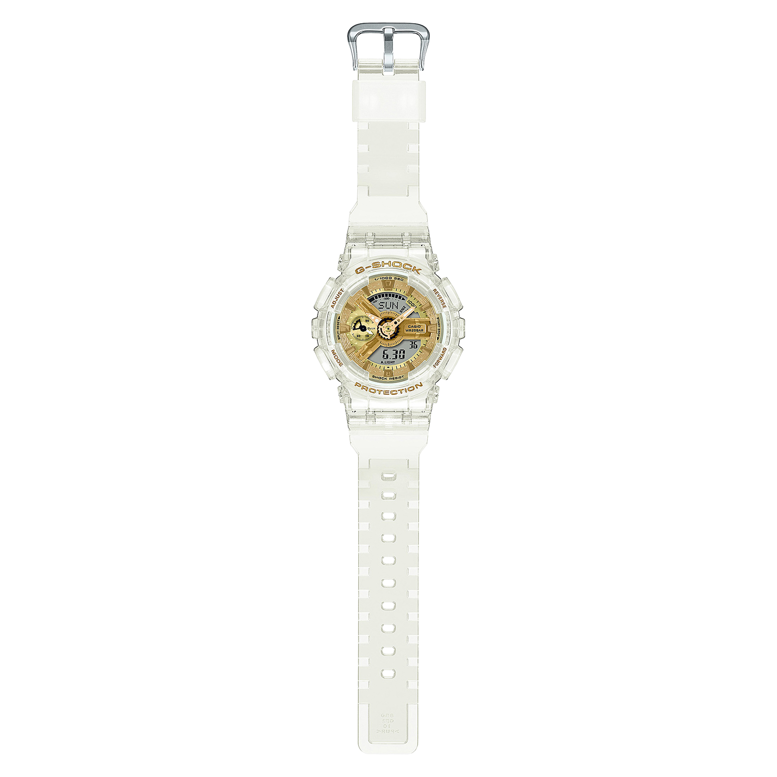 Reloj G-SHOCK GMA-S110SG-7A Resina Mujer Transparente