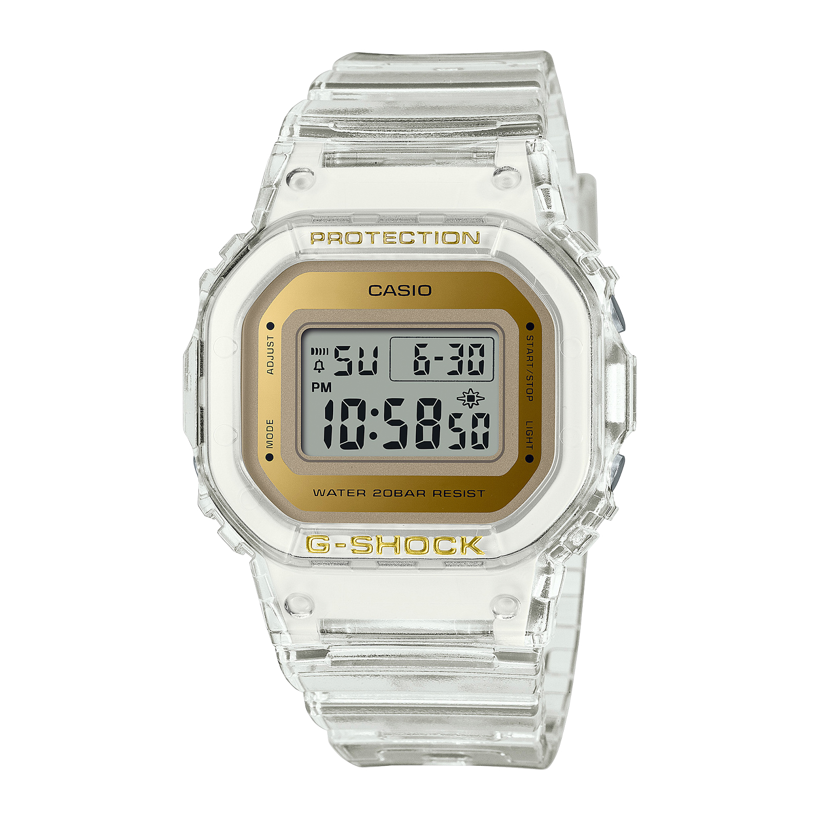 Reloj G-SHOCK GMD-S5600SG-7D Resina Mujer Transparente