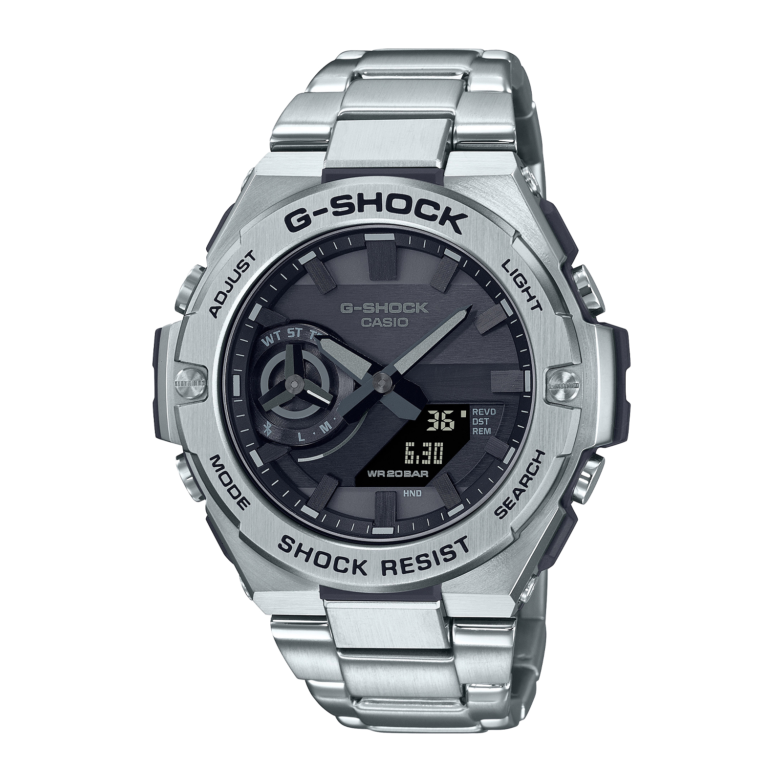 Reloj G-SHOCK GST-B500D-1A1 Acero Hombre Plateado