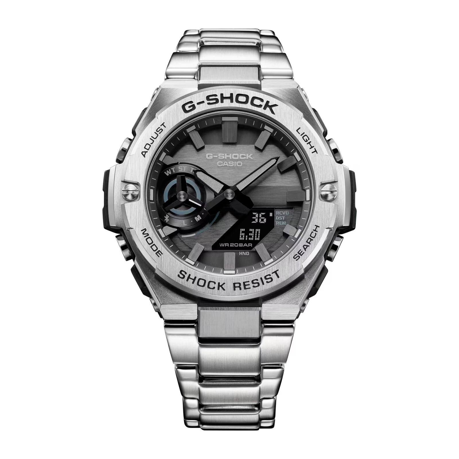 Reloj G-SHOCK GST-B500D-1A1 Acero Hombre Plateado