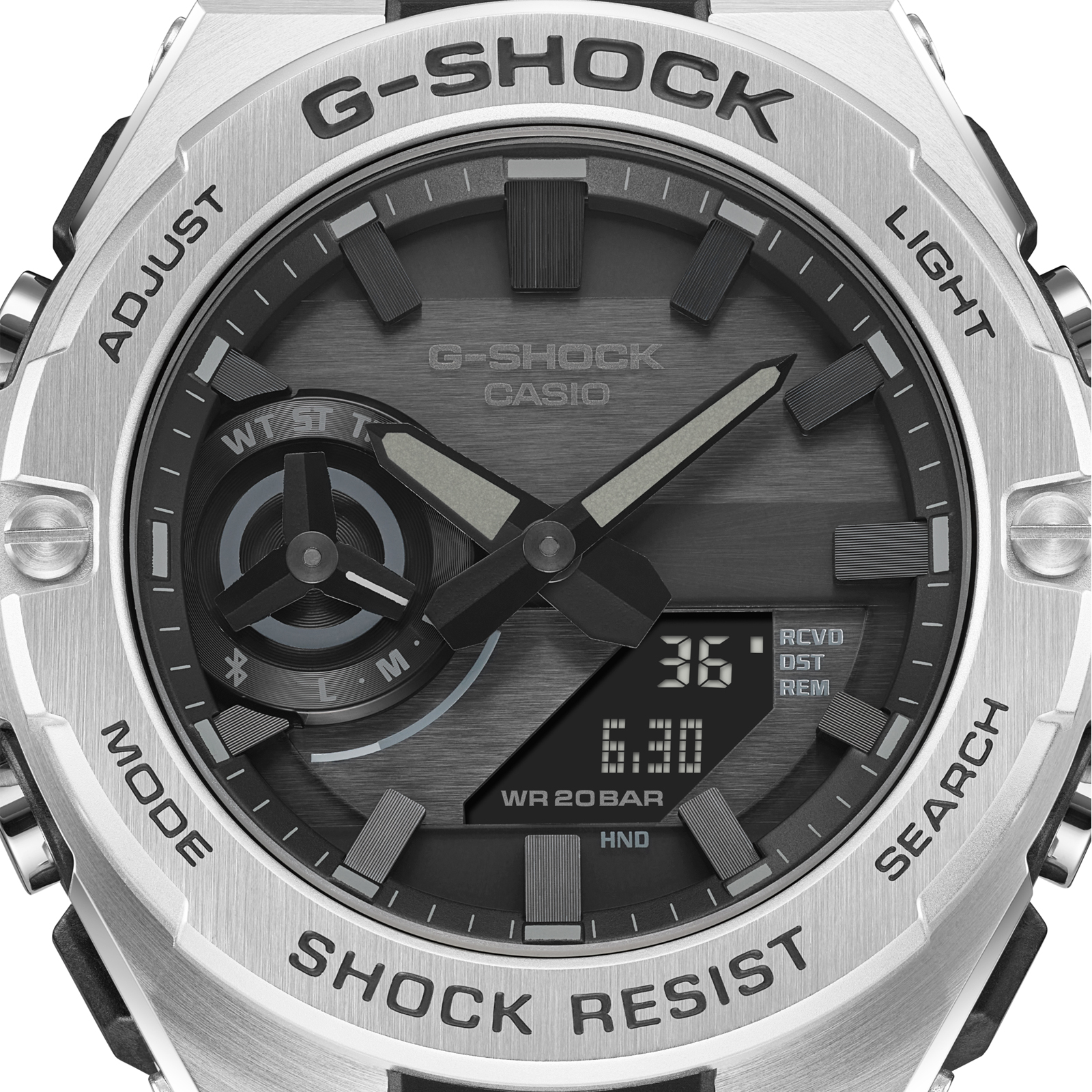 Reloj G-SHOCK GST-B500D-1A1 Acero Hombre Plateado