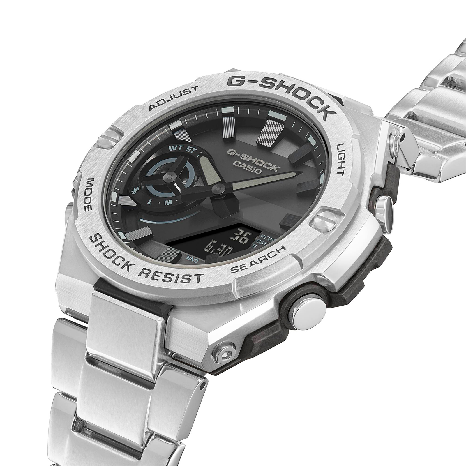 Reloj G-SHOCK GST-B500D-1A1 Acero Hombre Plateado