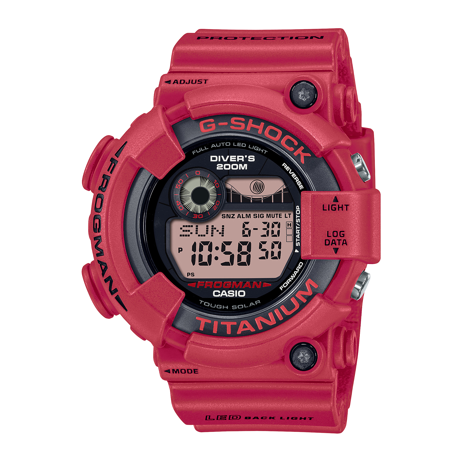 Reloj G-SHOCK GW-8230NT-4D Titanio Hombre Rojo