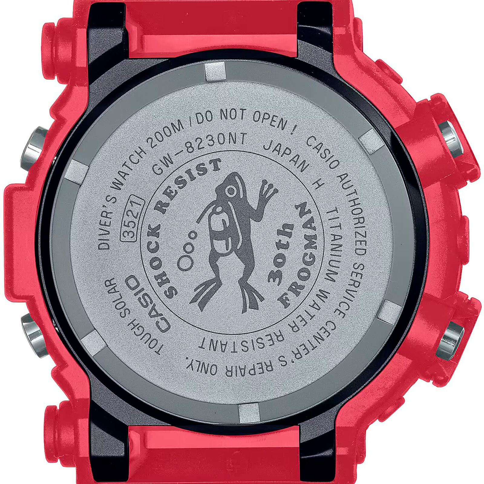 Reloj G-SHOCK GW-8230NT-4D Titanio Hombre Rojo