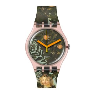 Reloj SWATCH ALLEGORIA DELLA PRIMAVERA BY BOTTICELLI SUOZ357 Rosado