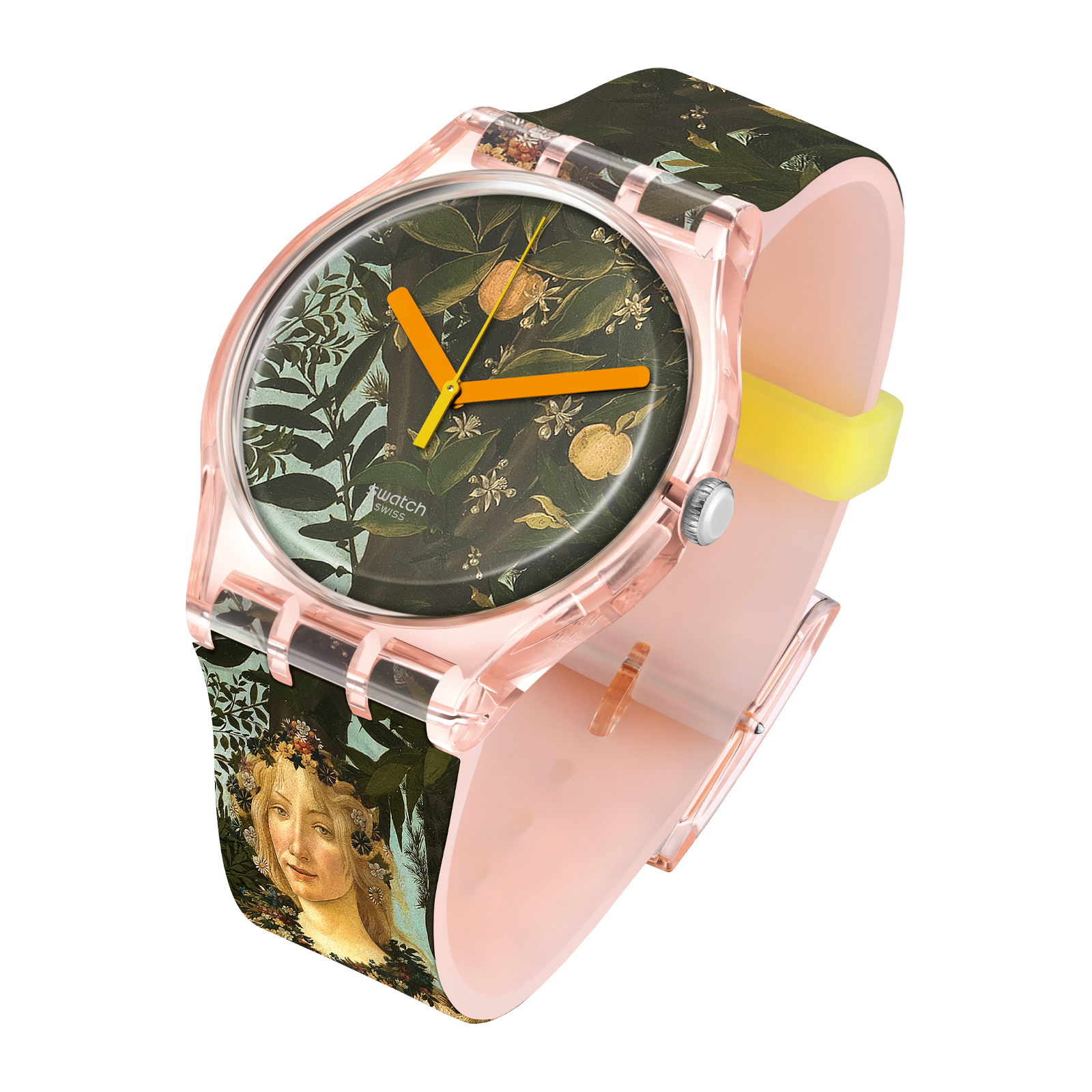 Reloj SWATCH ALLEGORIA DELLA PRIMAVERA BY BOTTICELLI SUOZ357 Rosa