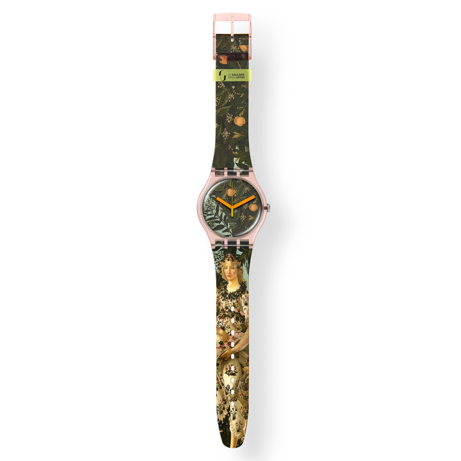 Reloj SWATCH ALLEGORIA DELLA PRIMAVERA BY BOTTICELLI SUOZ357 Rosa