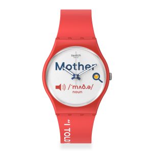 Reloj SWATCH ALL ABOUT MOM GZ713 Rojo