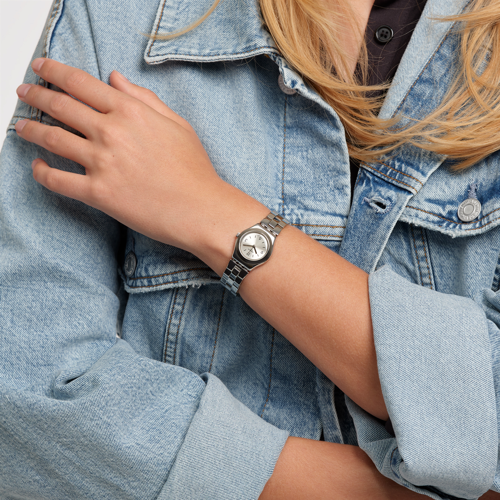 Reloj SWATCH GRADINO YSS300G Plateado