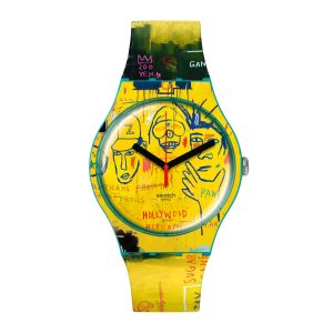 Reloj SWATCH HOLLYWOOD AFRICANS BY BASQUIAT SUOZ354 Amarillo