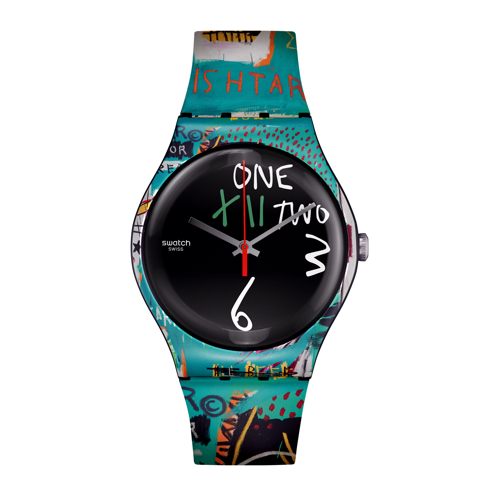 Reloj SWATCH ISHTAR BY JEAN-MICHEL BASQUIAT SUOZ356 Multicolor