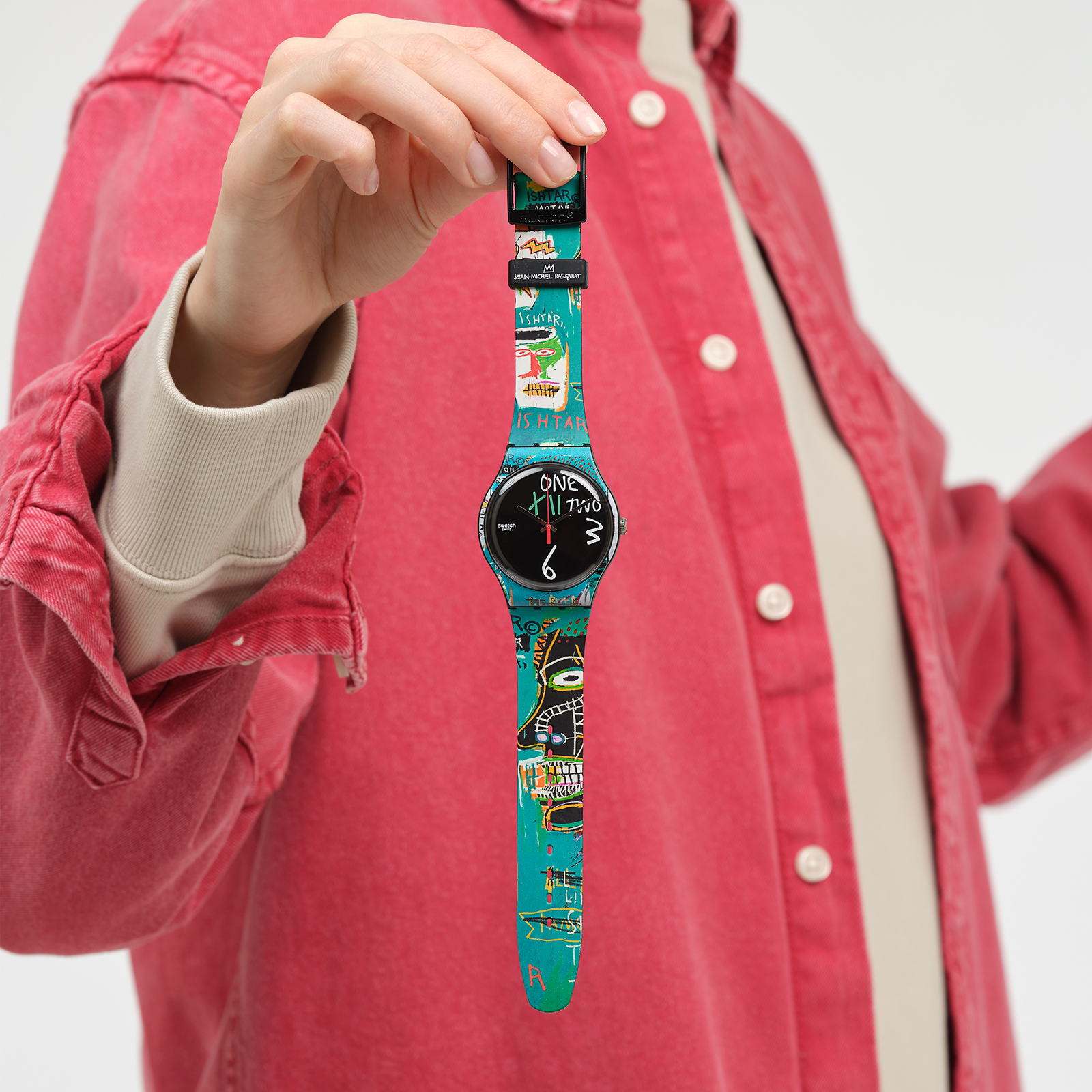 Reloj SWATCH ISHTAR BY JEAN-MICHEL BASQUIAT SUOZ356 Multicolor