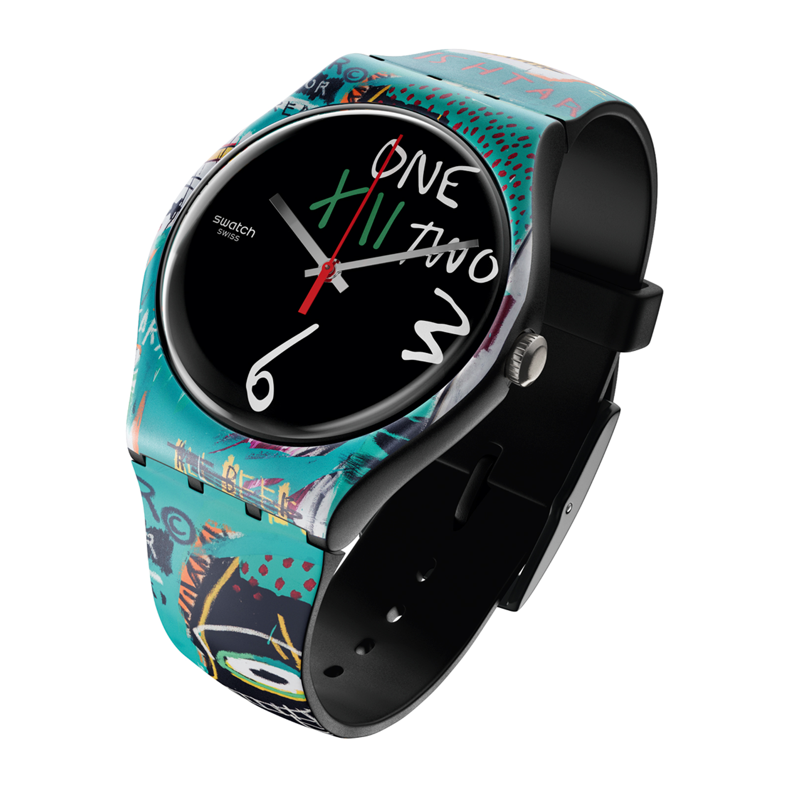 Reloj SWATCH ISHTAR BY JEAN-MICHEL BASQUIAT SUOZ356 Multicolor