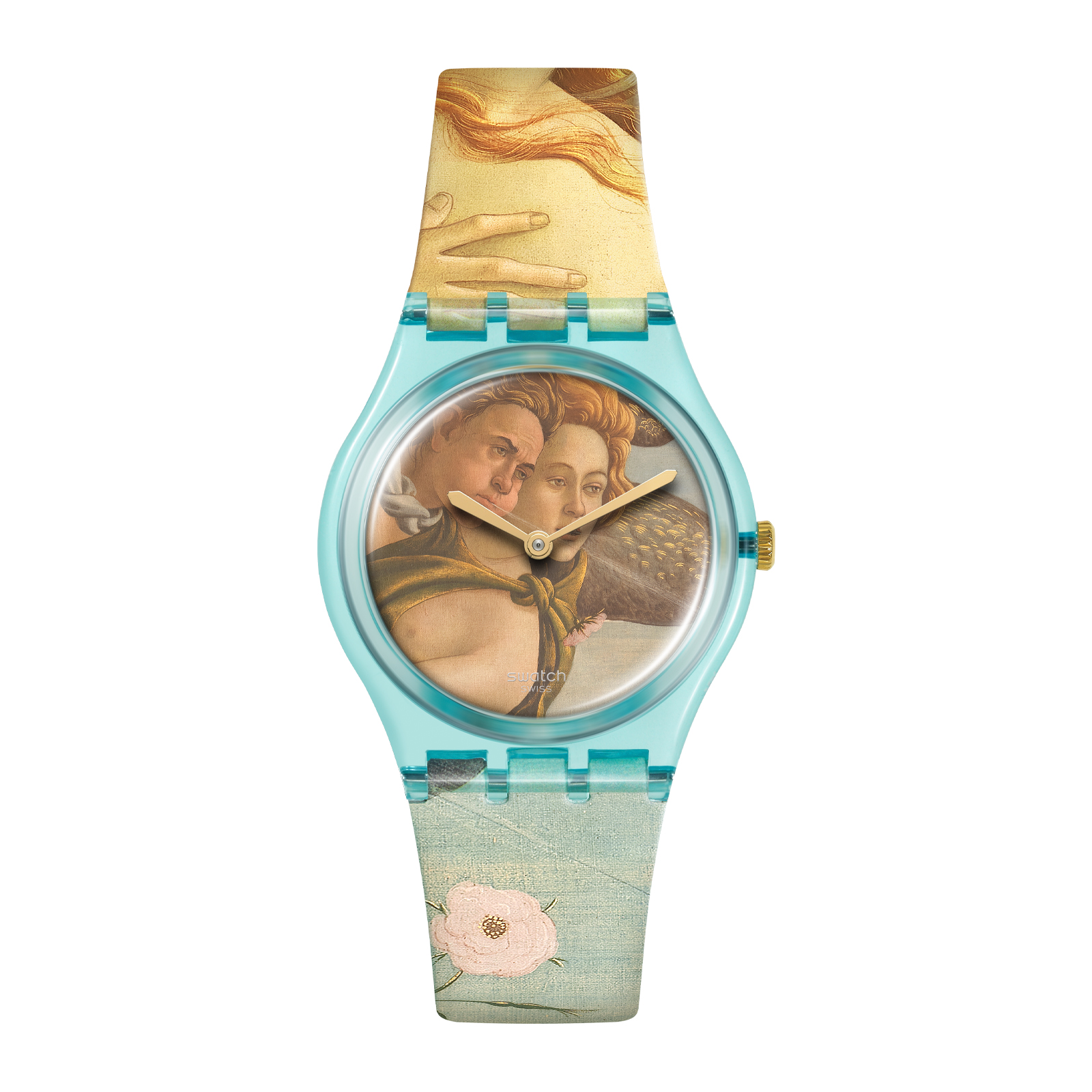 Reloj SWATCH NASCITA DI VENERE BY SANDRO BOTTICELLI GZ360 Celeste