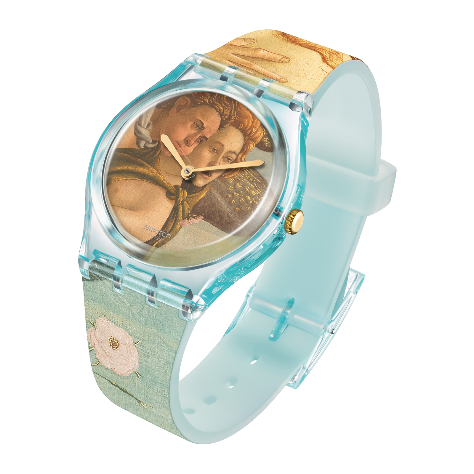 Reloj SWATCH NASCITA DI VENERE BY SANDRO BOTTICELLI GZ360 Celeste