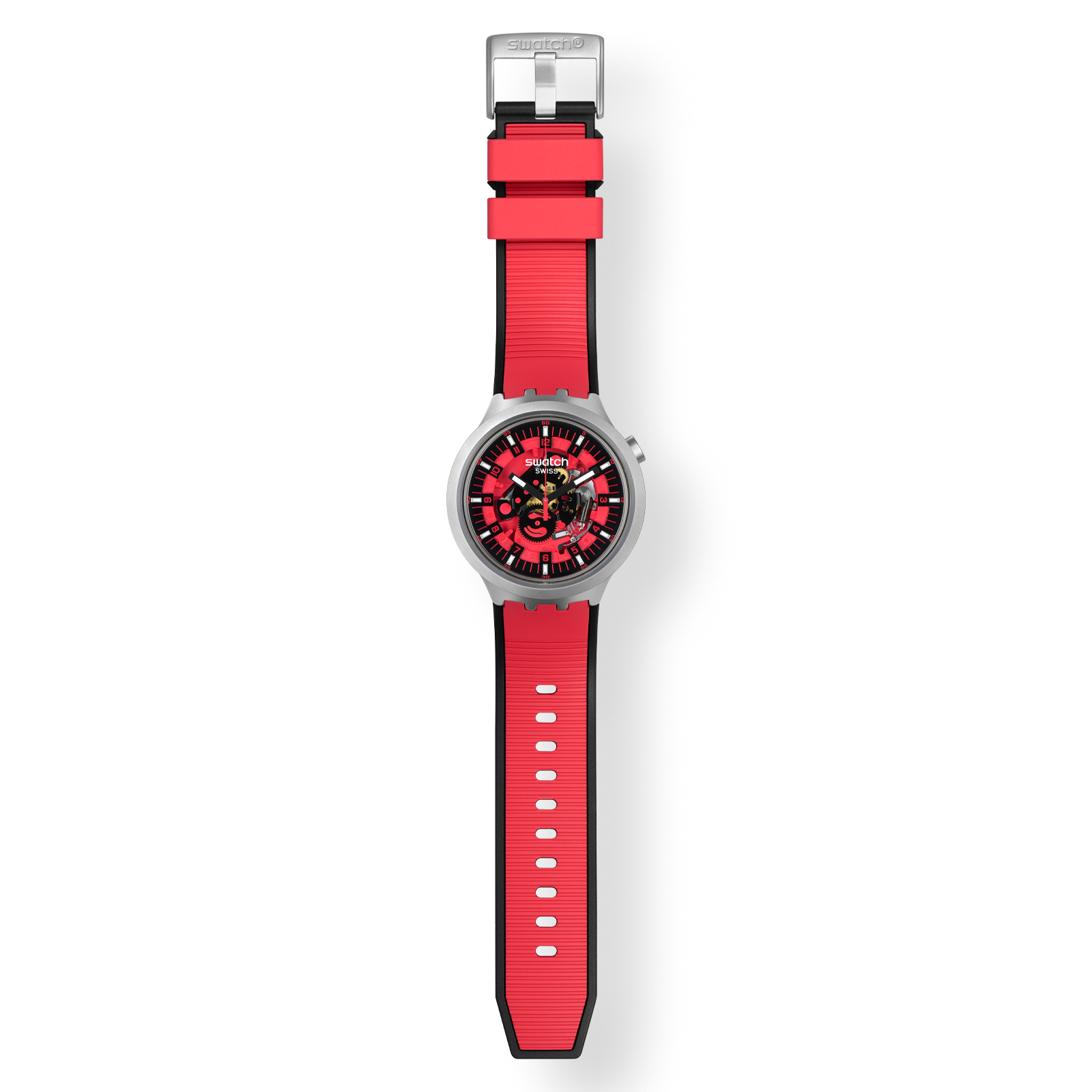 Reloj SWATCH RED JUICY SB07S110 Gris