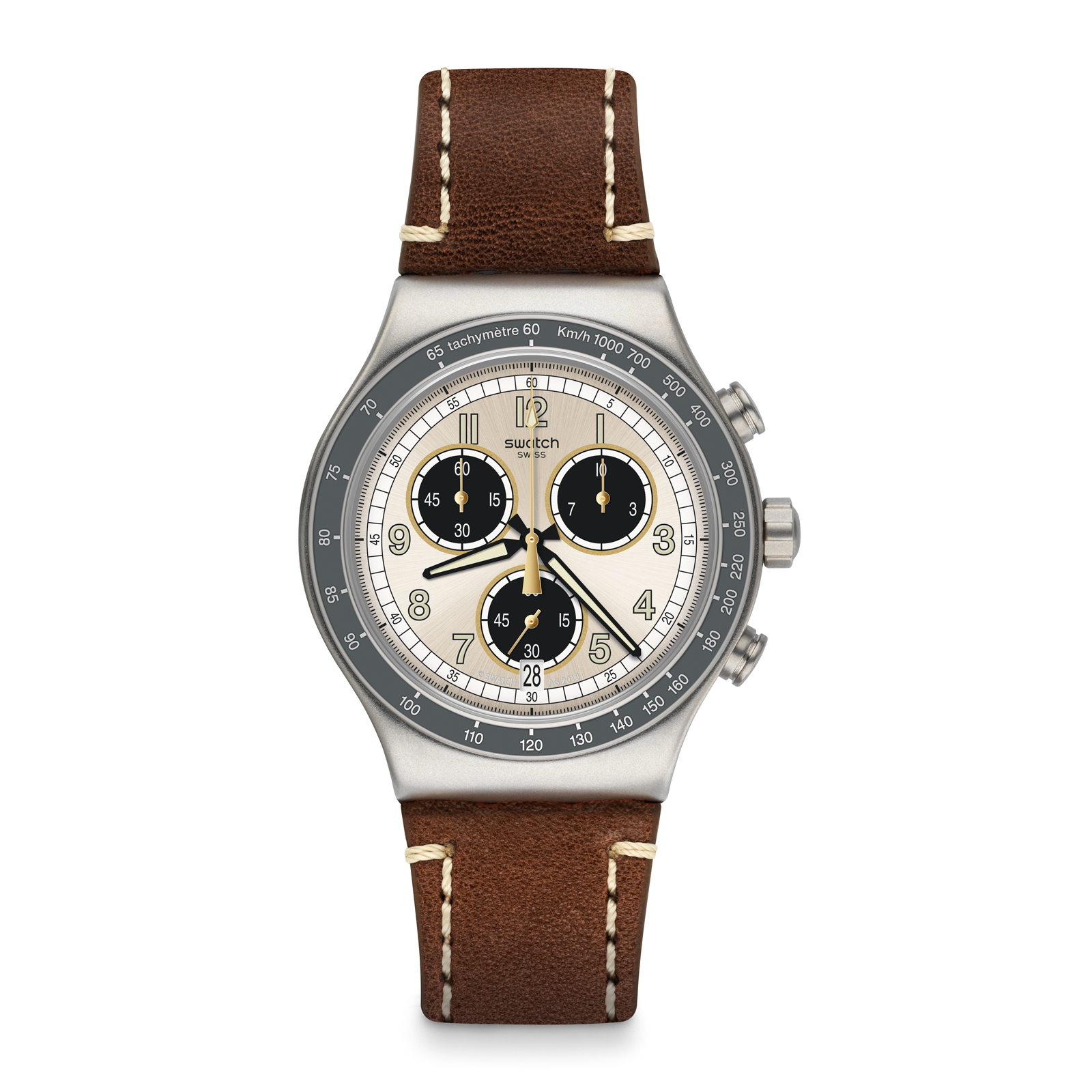 Reloj SWATCH RHUM YVS455 Plateado