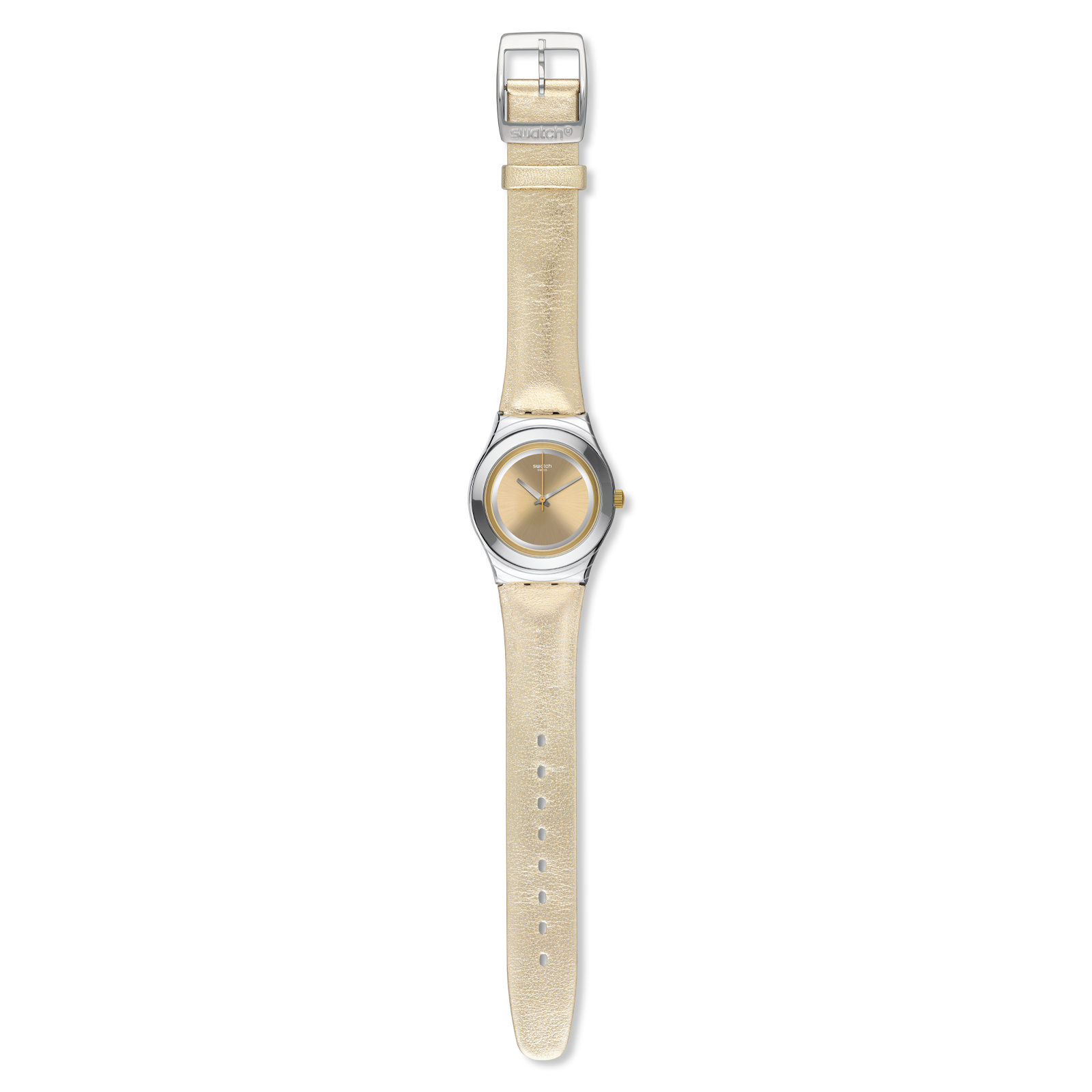 Reloj SWATCH SHINY STAR YLS190 Plateado
