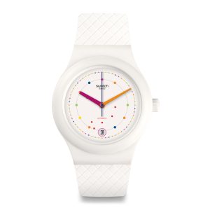 Reloj SWATCH SISTEM POLKA SUTW403 Blanco