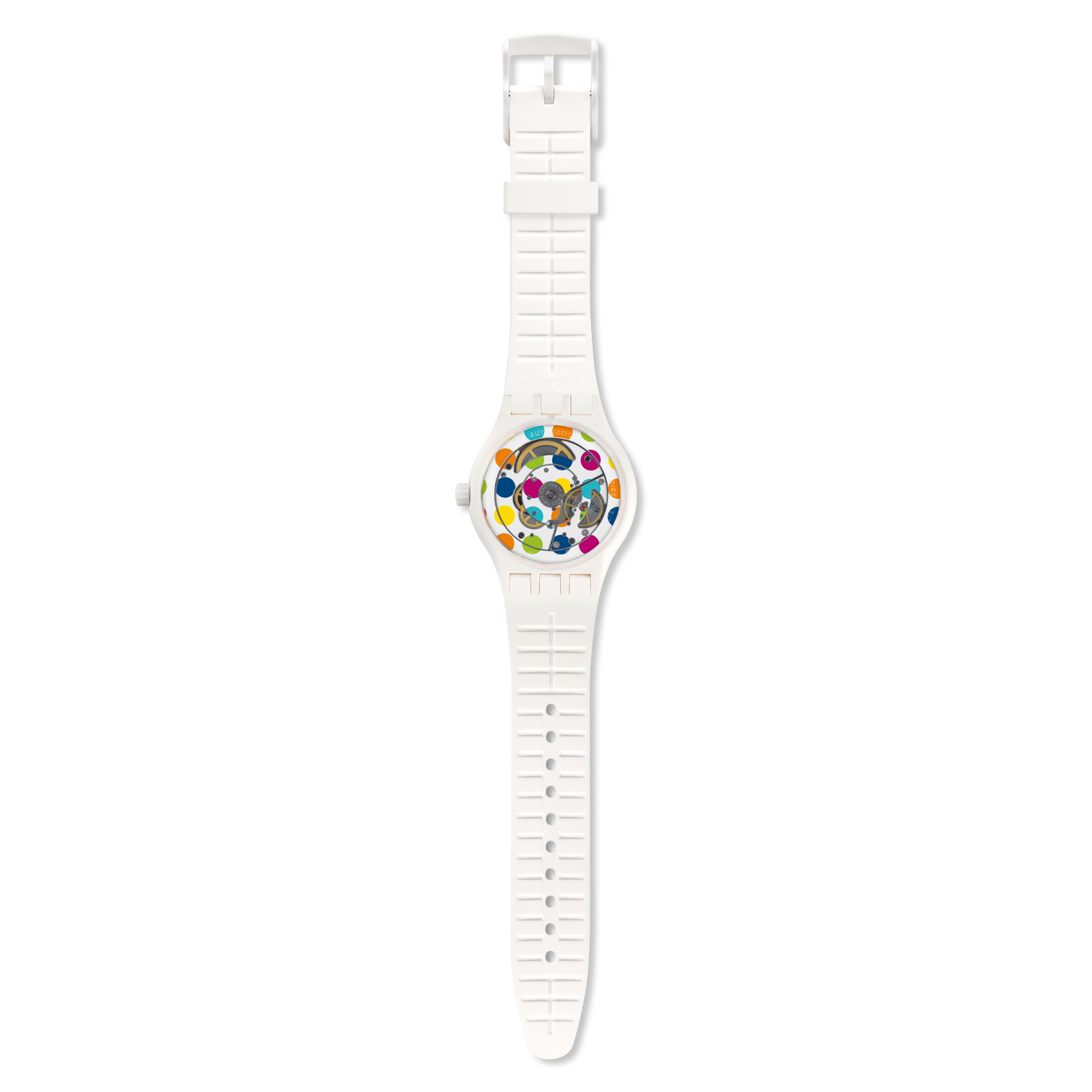 Reloj SWATCH SISTEM POLKA SUTW403 Blanco