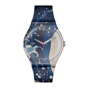 Reloj SWATCH THE GREAT WAVE BY HOKUSAI & ASTROLABE SUOZ351 Multicolor