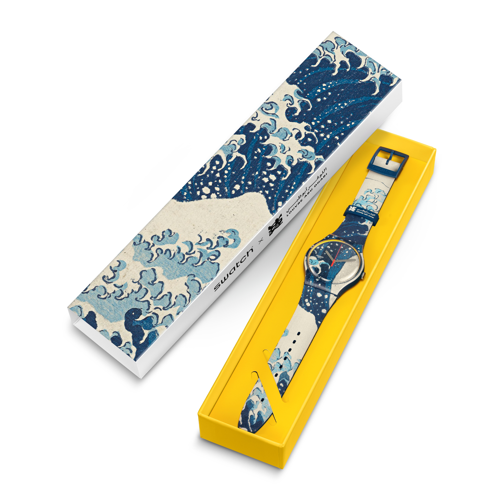 Reloj SWATCH THE GREAT WAVE BY HOKUSAI & ASTROLABE SUOZ351 Multicolor