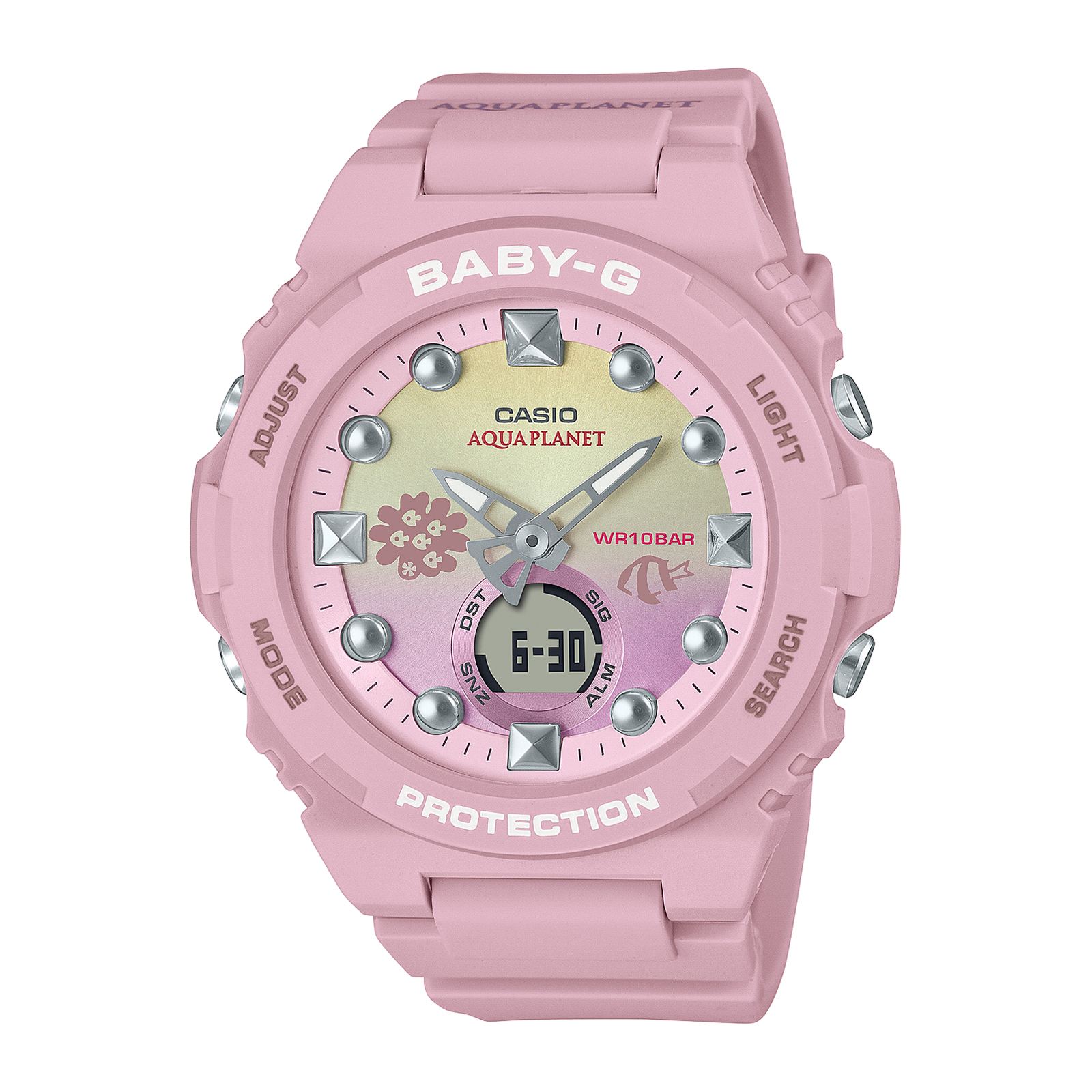 Reloj BABY-G BGA-320AQ-4A Resina Mujer Rosado