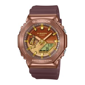 Reloj G-SHOCK GM-2100CL-5A Resina/Acero Hombre Oro Rosa