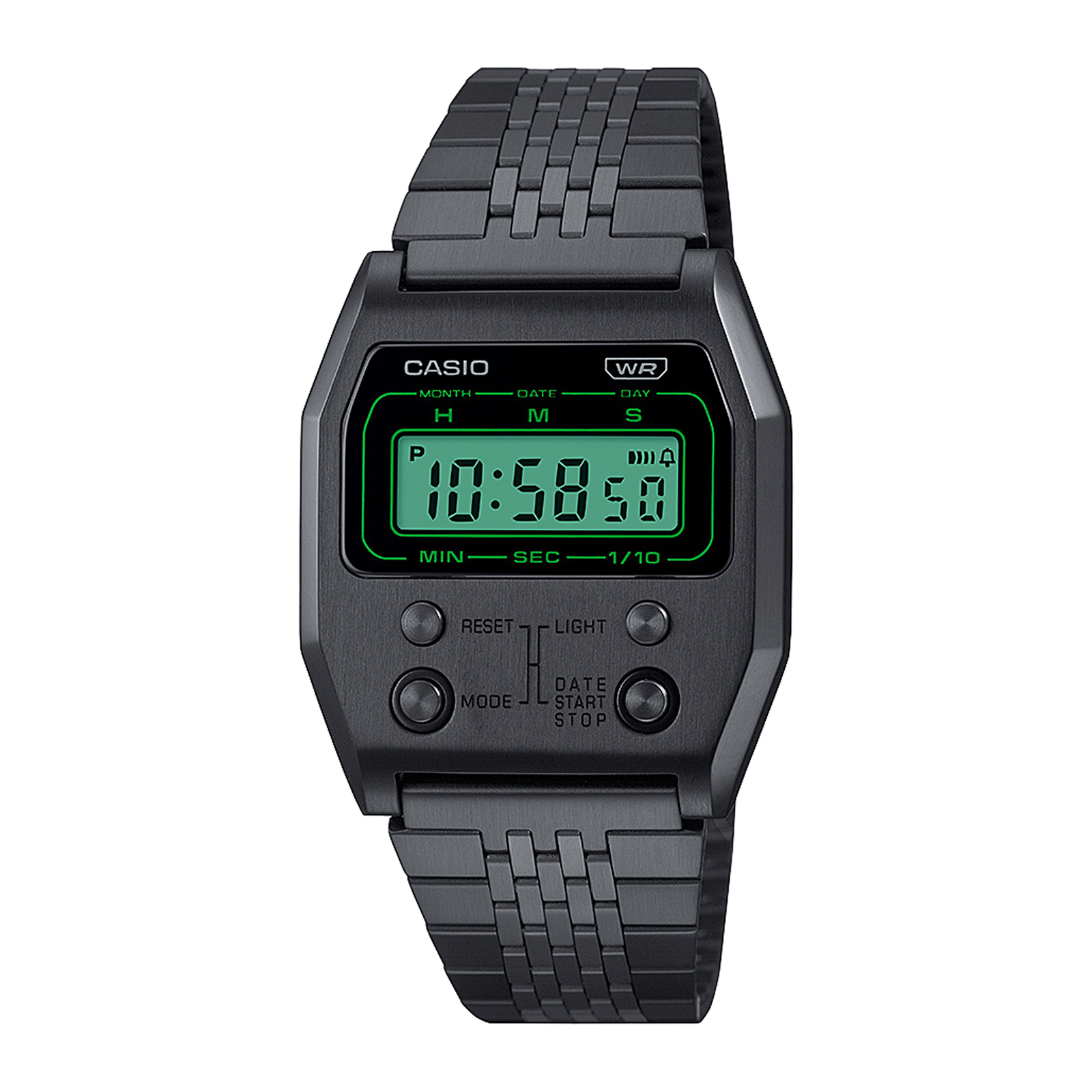 Reloj CASIO A1100B-1D Acero Unisex Negro