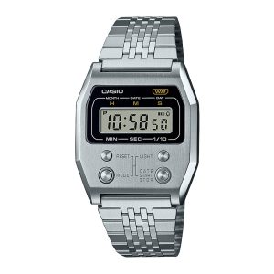 Reloj CASIO A1100D-1D Acero Unisex Plateado