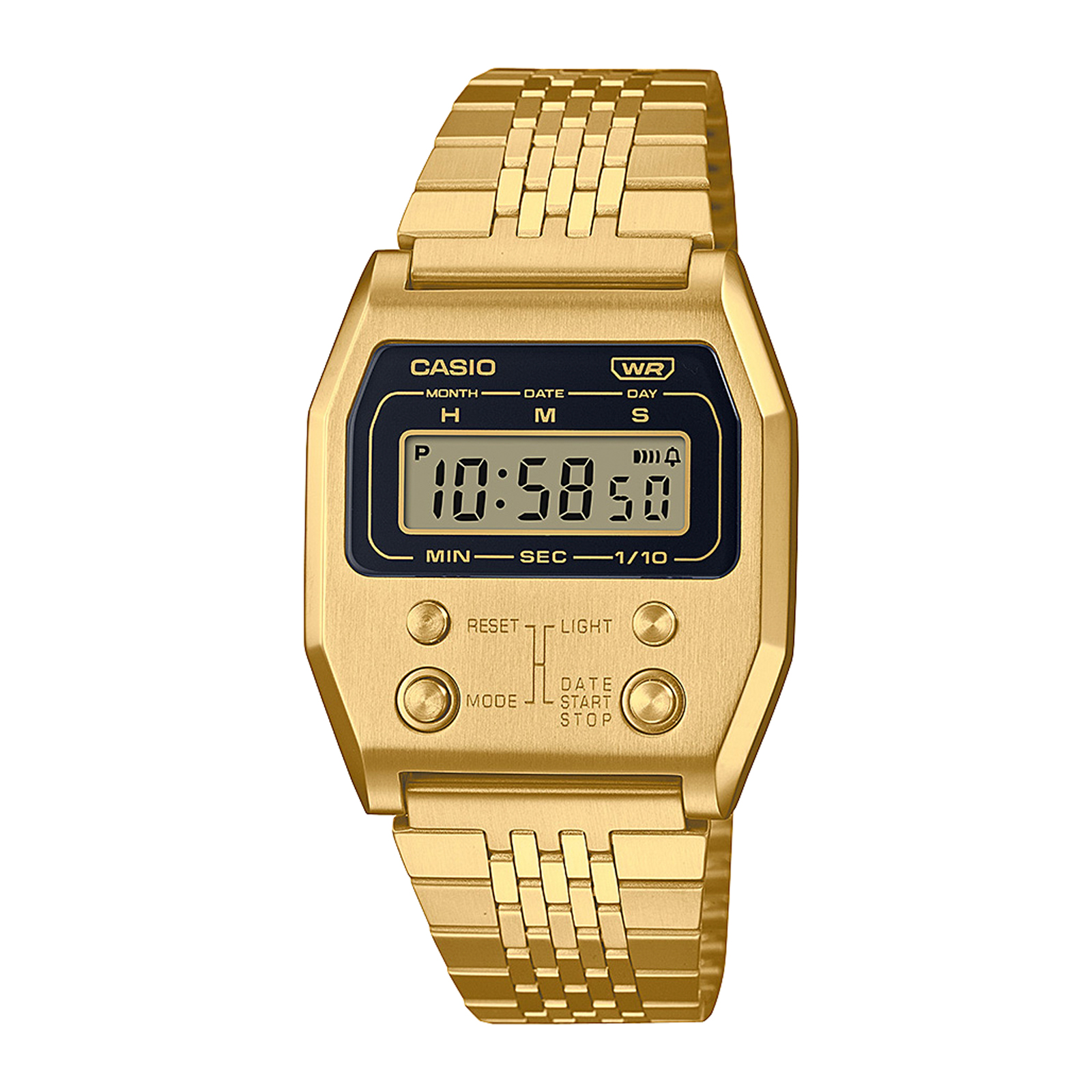 Reloj CASIO A1100G-5D Acero Unisex Dorado