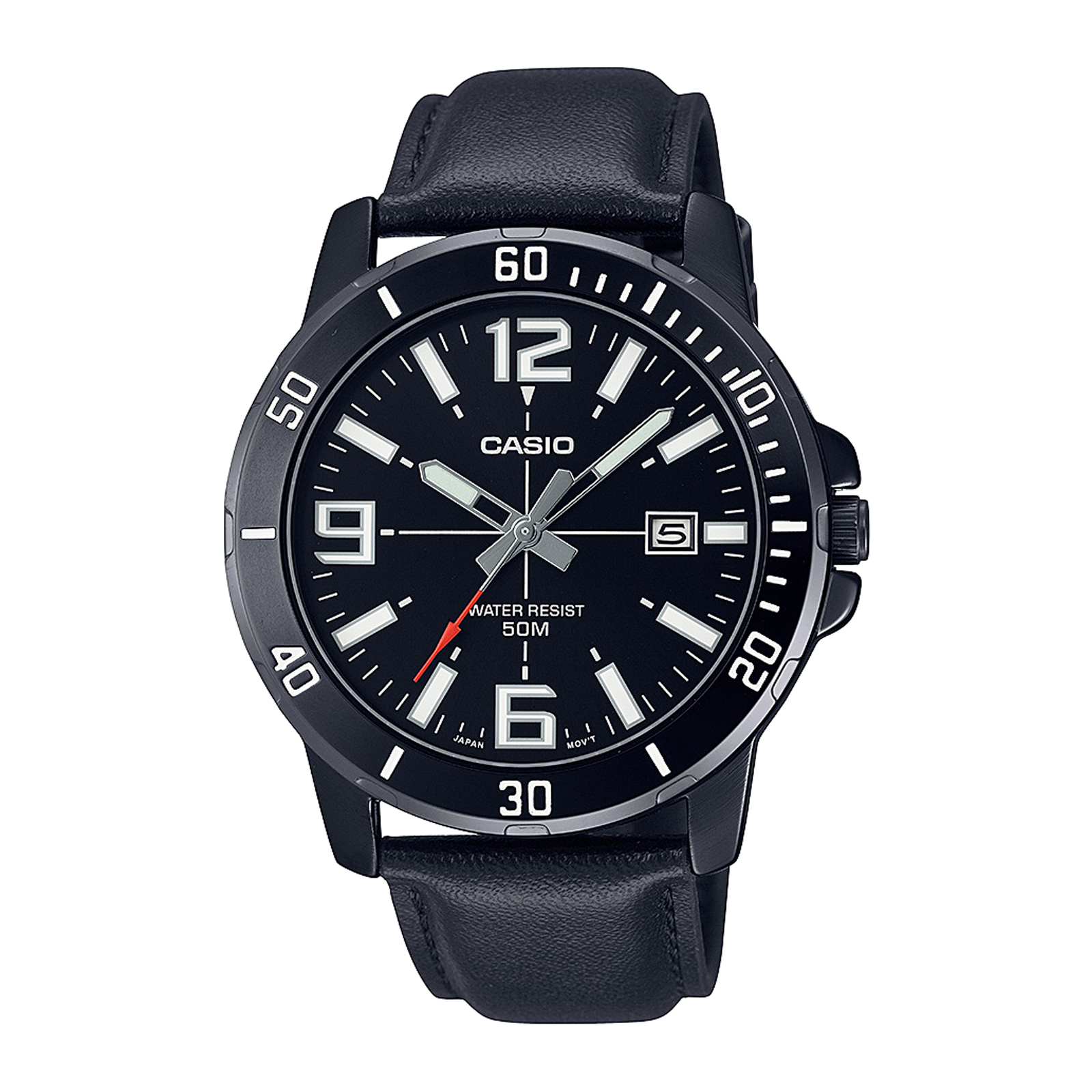 Reloj CASIO MTP-VD01BL-1B Acero Hombre Negro