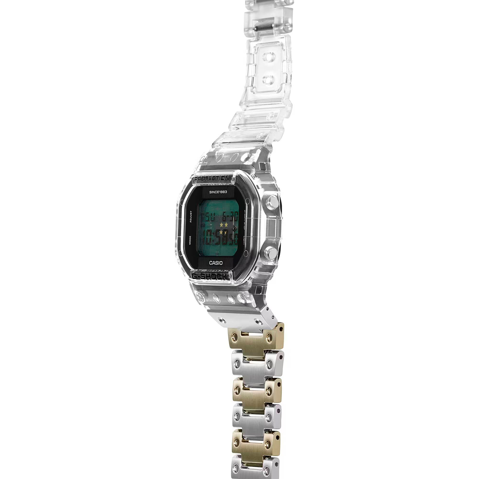 Reloj G-SHOCK DWE-5640RX-7D Carbono/Resina Hombre Transparente