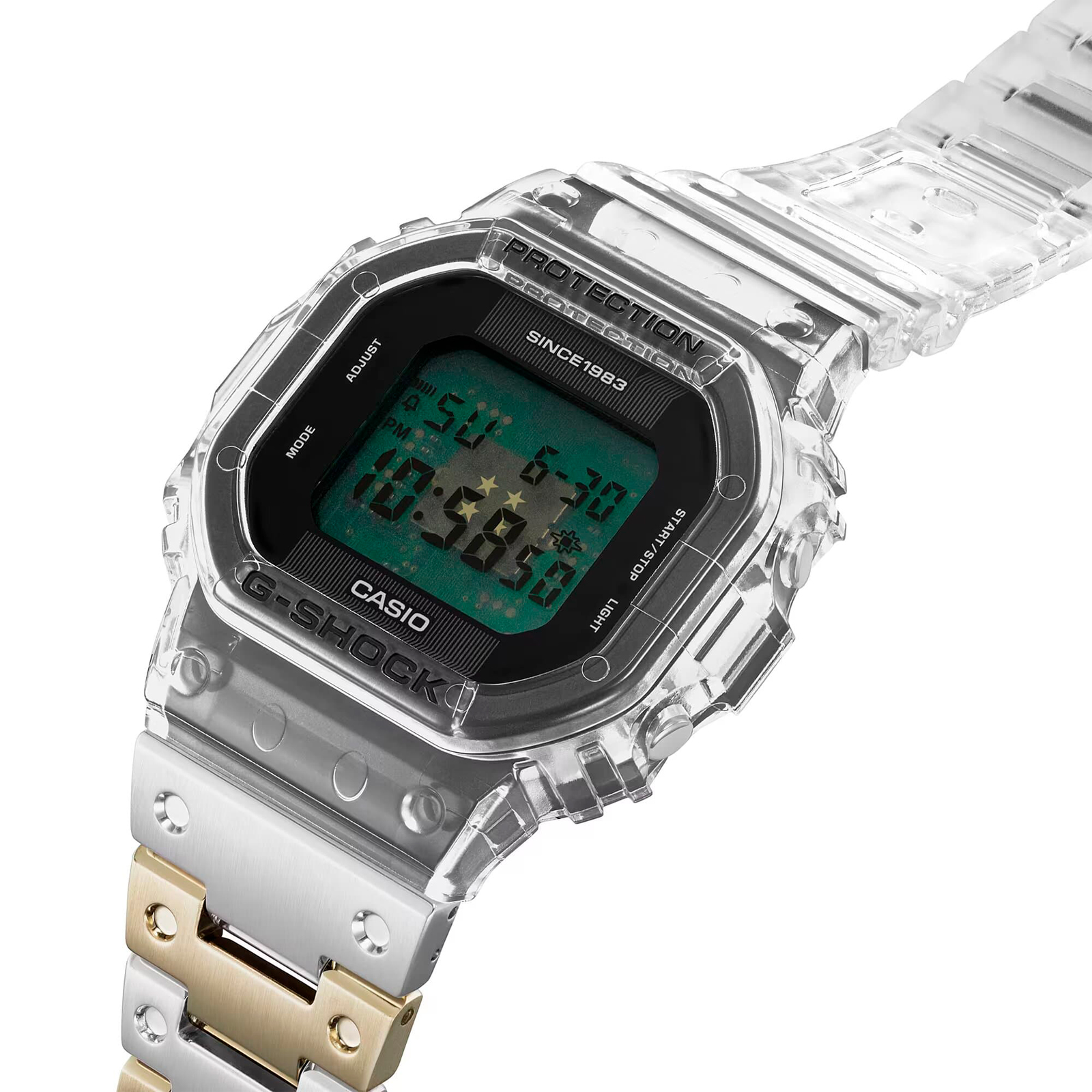 Reloj G-SHOCK DWE-5640RX-7D Carbono/Resina Hombre Transparente